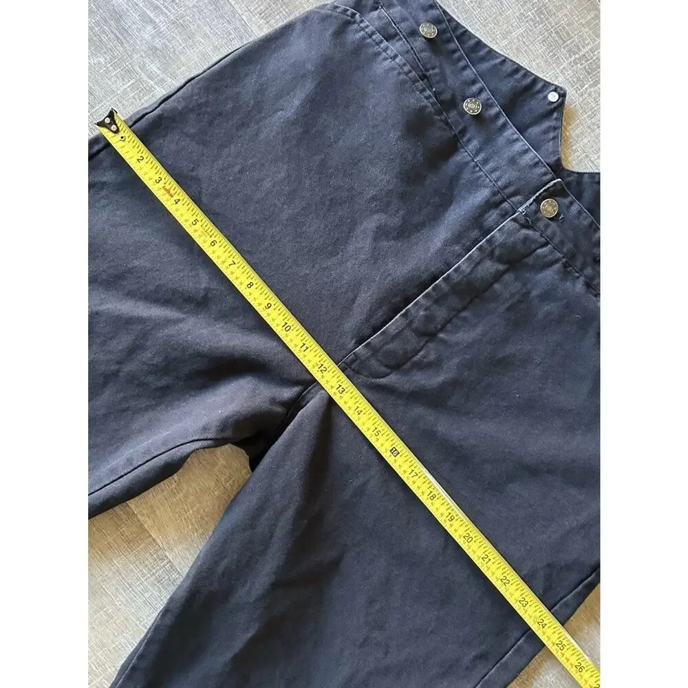 Frontier Classics Western Pants Mens 40 Black Buckle Back Suspender Cowboy
